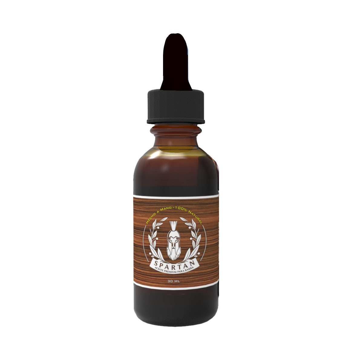 F) Aceite Spartan para Barba – Hidratación, Brillo y Aroma a Romero (30 ml)