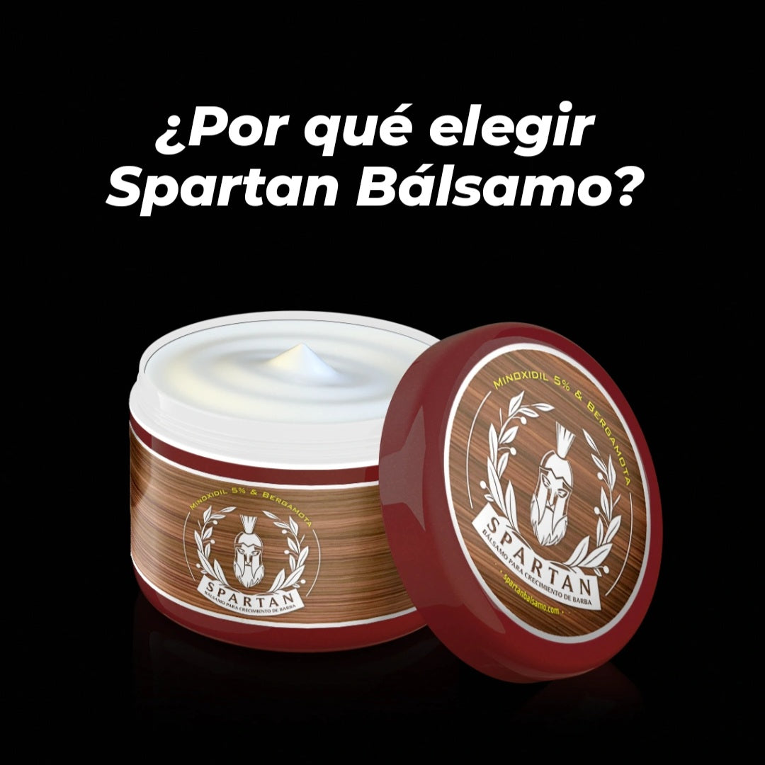 A) PRUEBALO | Spartan Crecimiento de Barba y Bigote