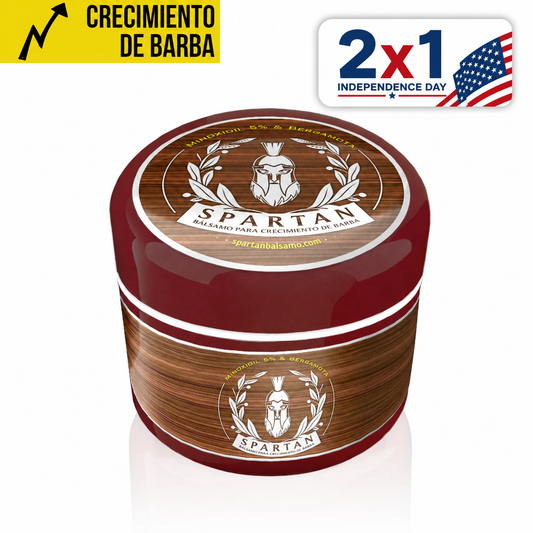 A) COMPRA 1 RECIBE 2 | Spartan Crecimiento de Barba y Bigote